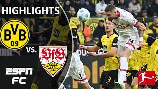  BATTLE TO THE WIRE  Borussia Dortmund vs. VfB Stuttgart | Bundesliga Highlights | ESPN FC