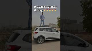 Renault Triber Build Quality Live Test | Desh Ka Asli Loha #renaulttriber #buildquality #triber