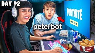 I Tried Living Like PETERBOT For 7 Days...