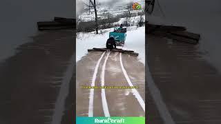 Rural Ingenuity: Homemade Snow Plow for Winter Roads #diy #resourceful #community