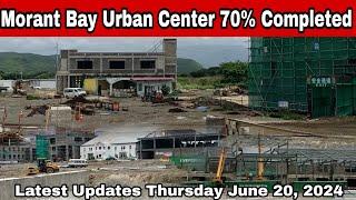 Look At Morant Bay Urban Center With 3 Months To Be Completed