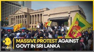 Massive protests against ruling Sri Lankan govt rocks Colombo | Latest World News | Top News | WION