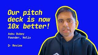 We helped Helix transform their pitch deck | Success Stories | Tarka Labs