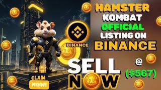 Hamster Kombat x BINANCE - Hamster Combat Update on Binance Listing & things you must do