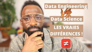 Data engineering vs Data Science  - Les VRAIES différences !