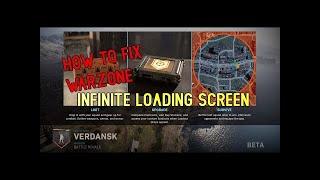 HOW TO FIX COD WARZONE INFINITE LOADING SCREEN AND CRASH FIX