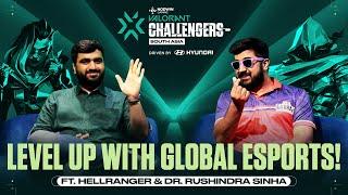 Leveling up️with Global Esports at NODWIN Valorant Challengers South Asia LAN!