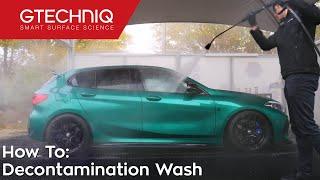 Gtechniq Ceramic Coating Decontamination Wash