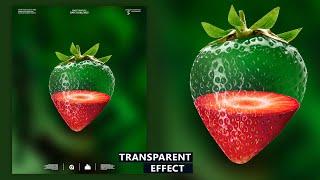 Make Transparent  Effect in Photoshop   Tutorial for beginners