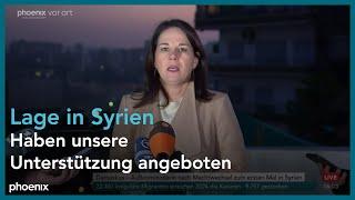 Syrien: Statement von Außenministerin Annalena Baerbock aus Damaskus | 03.01.25