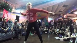 BOMBOCLAAD PARTY/ DANCEHALL BEGINNERS / 1/8 / DOBGINSKAYA POLINA vs SHERSTNEVA ANNA