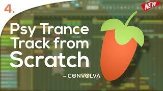 Psy Trance Full Track from scratch in FL Studio - [Video 4]