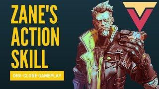 GAMEPLAY of Zane's Action Skill - Borderlands 3 Digistruct Clone Gameplay