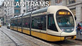 [4K]  Trams in Milan - All The Lines /  Tram di Milano - Tutte le Linee (2025)