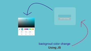 Background Color with Input Colorbox or Color Picker | Use a JavaScript