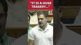 "It Is A Huge Tragedy..." Rahul Gandhi's Big Comment On Wayanad Landslide | #etnow #rahulgandhi