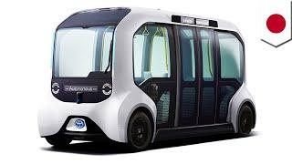 Toyota unveils autonomous bus for 2020 Olympics - TomoNews