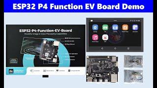 ESP32 P4 Function EV Board Demo | Setup, Testing & Applications | IoT & Automation