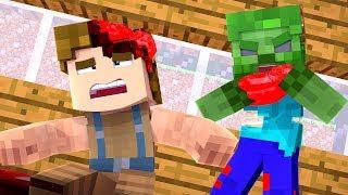 UN ZOMBIE A MANGÉ LE CERVEAU A TWINNER SUR MINECRAFT ! 