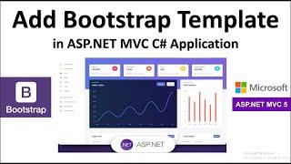 How to Integrate Admin Theme/Admin LTE/Admin Template in ASP.NET MVC Application | C# | Razor View