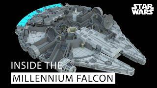 Star Wars:  A Detail Look Inside the Millennium Falcon