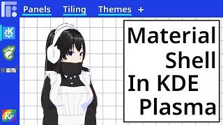 [Tech Maid Guides] Recreating Material Shell in KDE Plasma