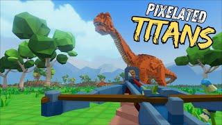 Surviving an Ark & Minecraft fused world ️ | Pixark let’s play