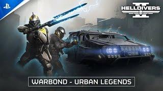 Helldivers 2 - Urban Legends Warbond | PS5 & PC Games