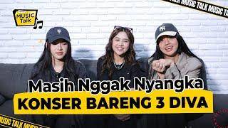 Tiara Andini, Ziva Magnolya & Lyodra Ceritakan Perjuangannya di Konser SUPER DIVA