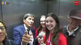 Intervista (in ascensore) a Gianni Morandi