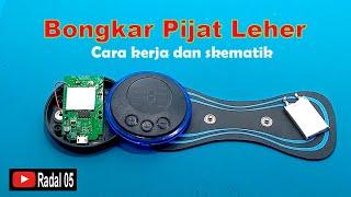 Bongkar alat pijat leher cara kerja dan skematik Alat pijat elektrik