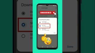  How To Download  Movies Directly on Sd Card |chrome se sd card me kaise download kare 2024 #shorts