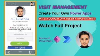 Create your own Visitor Management Application in PowerApps