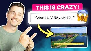 How to Convert Text to Video | FREE AI Video Generator (+ Editor) 