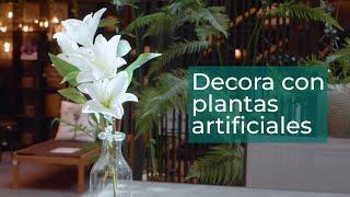 Consejos para decorar con plantas y flores artificiales | Hogar en Verdecora