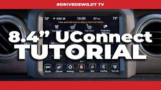 The Best UConnect 8.4" Tutorial - (Jeep Wrangler, Grand Cherokee, Ram 1500 Warlock)