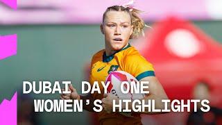 It’s a Maddi Levi MASTERCLASS | HSBC SVNS Dubai 2024 | Day One Women's Highlights