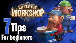 My 7 Tips for Little Big Workshop!