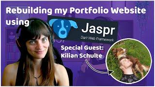 Rebuilding my Portfolio Website with Jaspr - A Dart Web Framework - Special Guest: Kilian Schulte