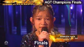 Angelica Hale sings Impossible AMAZING AGAIN | America's Got Talent Champions Finals AGT