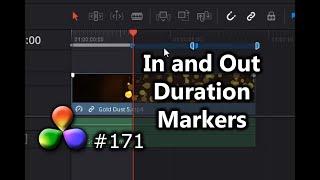 DaVinci Resolve Tutorial: How To Create In and Out Duration Markers