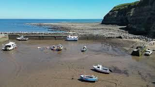 Staithes fishing village. North Yorkshire.