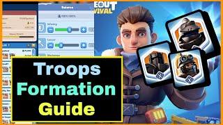  Win every battle after watching this | Ultimate guide on troops formation - Whiteout Survival