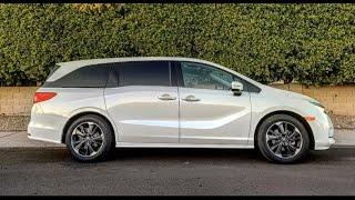 Checking Out a 2021 Honda Odyssey Elite