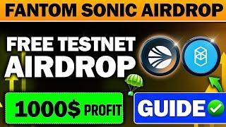 Confirm FREE Testnet Airdrop 🪂 Sonic Testnet Airdrop Complete Guide