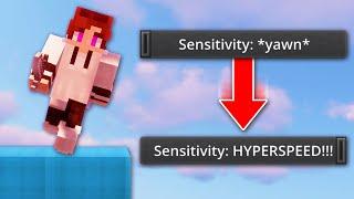 Bedwars But If I Die, My Sensitivity Is Randomized