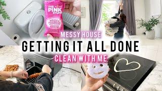 MESSY HOUSE CLEANING | CLEANING | LAUNDRY DAY | KEEPING UP WITH HOUSEWORK | COSORI Dual air Fryer