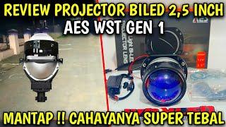 REVIEW PROJECTOR BILED 2,5 INCH AES WST GEN 1 #biledprojector #bullaes