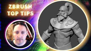 Quickly Create Stitching Along a Curve - ZBrush Top Tips - Michael Pavlovich