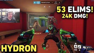 53 ELIMS! HYDRON PRO TRACER TOP 500 GAMEPLAY | OVERWATCH 2 SEASON 11